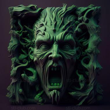 3D модель Игра св зеленый ад (STL)